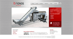 Desktop Screenshot of monostechnology.cz